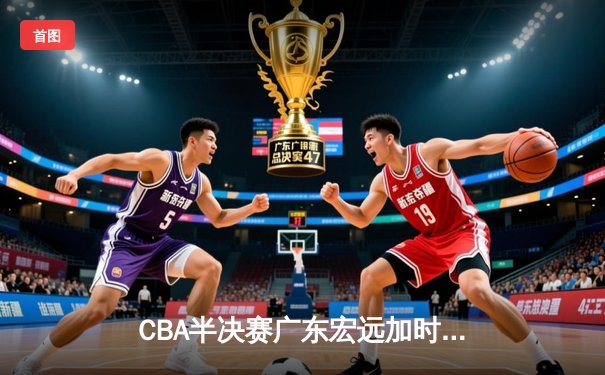 CBA半决赛广东宏远加时险胜辽宁本钢 胡明轩关键三分锁定胜局
